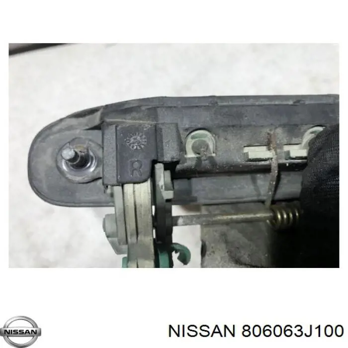 Внешняя ручка правой двери Nissan/Infiniti 806063J100 цена, от 12.67 USD