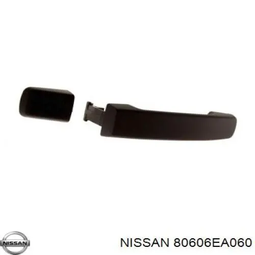 Ручка двери передней наружная левая 80606EA060 Nissan/Infiniti