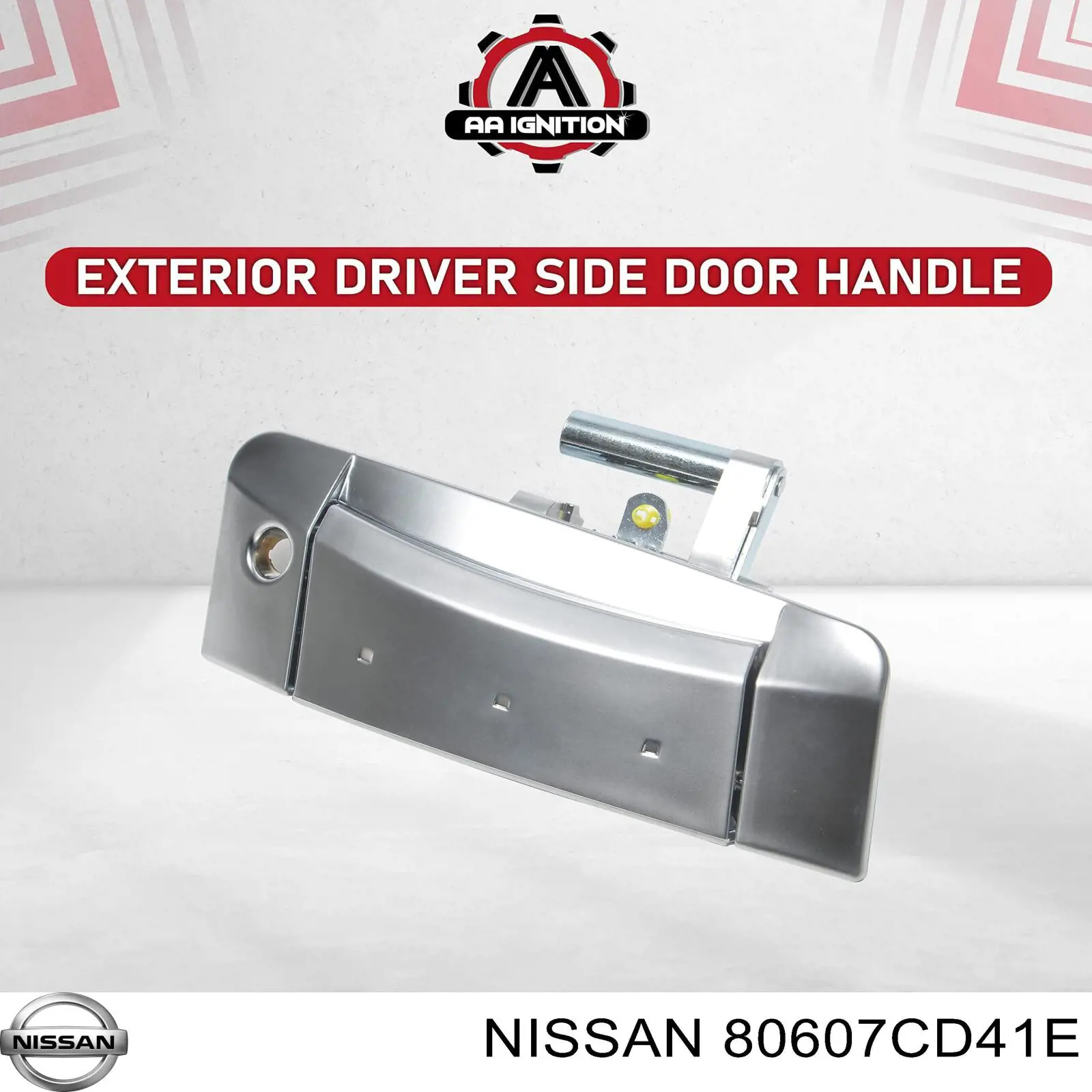 Купить 80607CD41E Nissan/Infiniti Ручка двери передней наружная левая