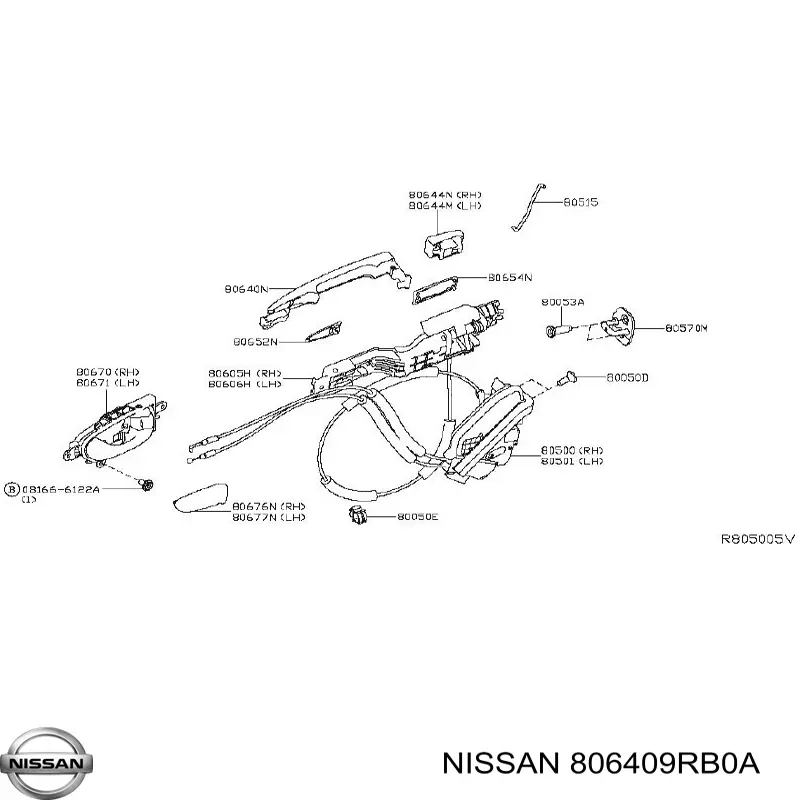  806409RB0A Nissan