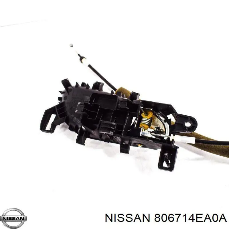 Maçaneta interna dianteira/traseira da porta esquerda para Nissan Navara (D23M)