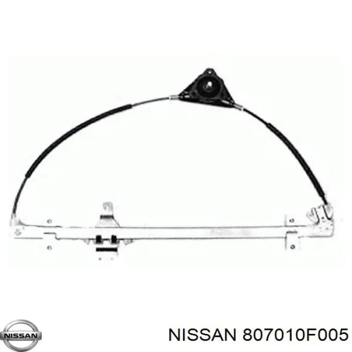 807010F005 Nissan механизм стеклоподъемника двери передней левой