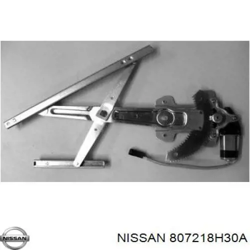 Механизм стеклоподъемника двери передней левой 807218H30A Nissan