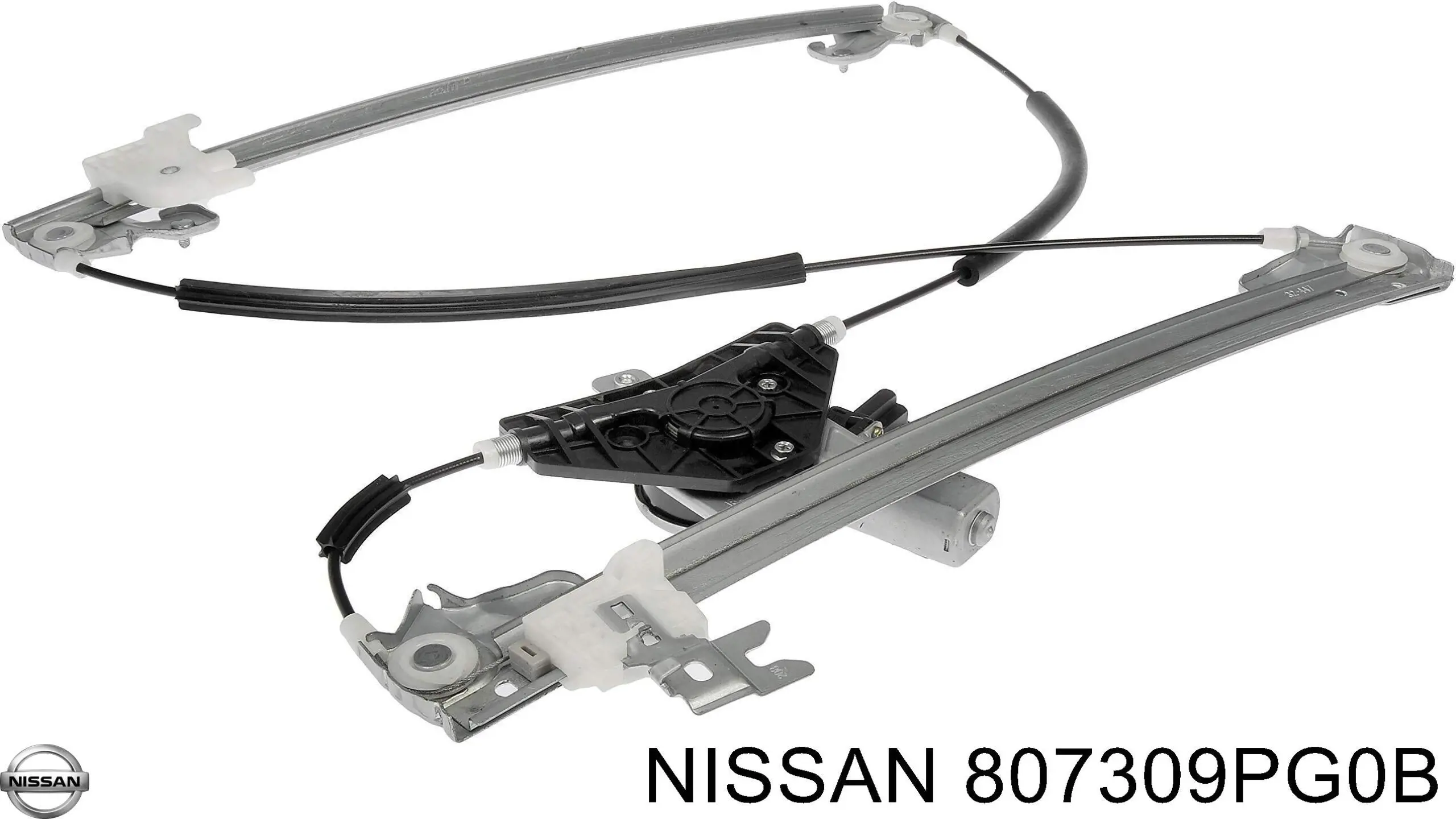 Мотор стеклоподъемника двери передней, правой NISSAN 807303KG0A
