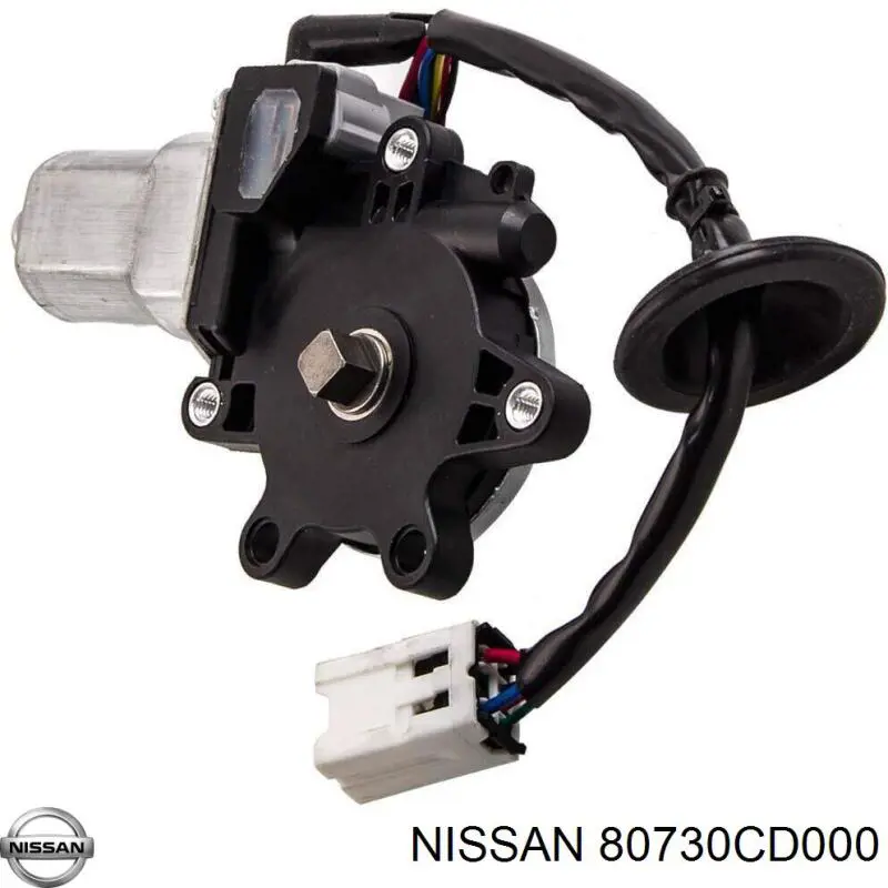 Мотор стеклоподъемника двери передней правой 80730CD00A Nissan/Infiniti