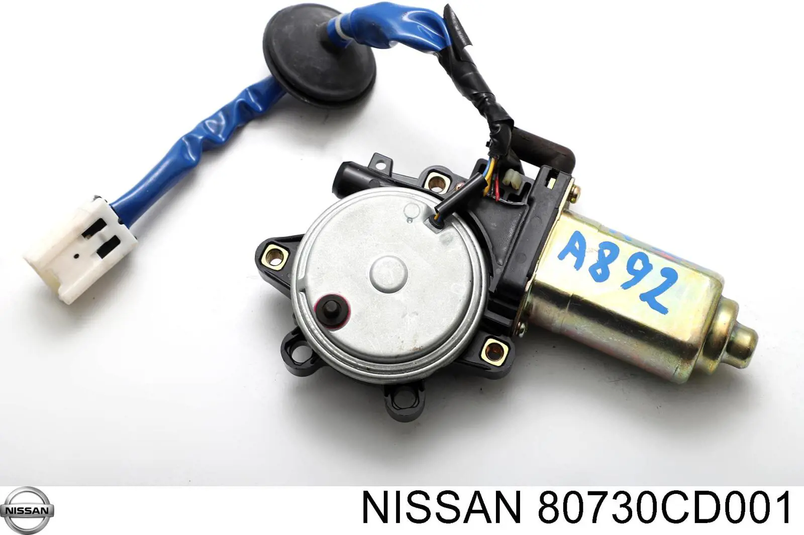 Мотор стеклоподъемника двери передней, правой Nissan/Infiniti 80730CD00A
