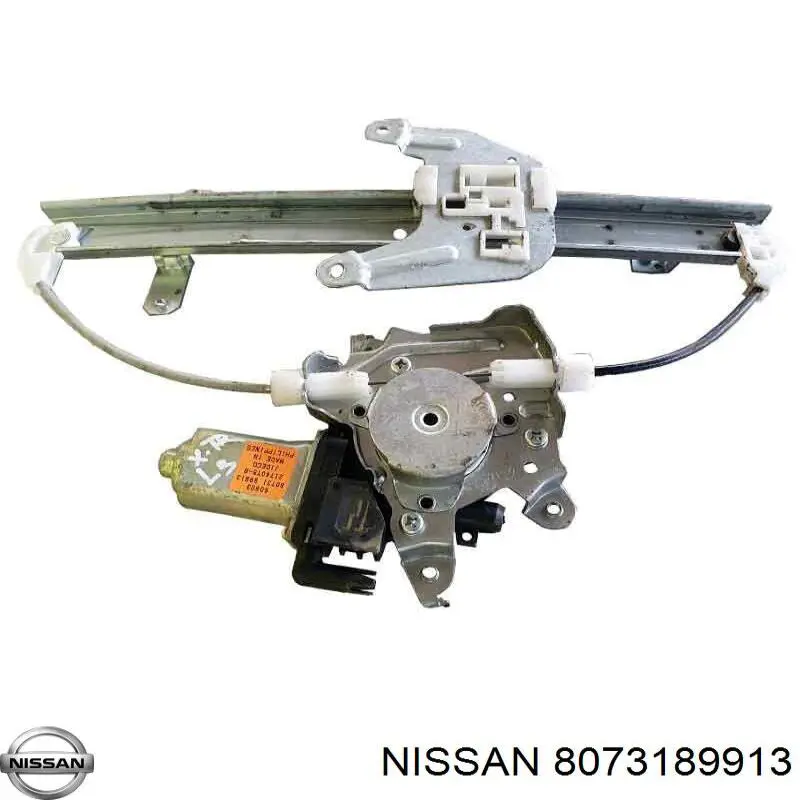 8073189912 Nissan motor de acionamento de vidro da porta dianteira esquerda