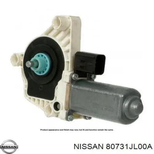 Купить 80731JL00A Nissan/Infiniti Мотор стеклоподъемника двери передней левой