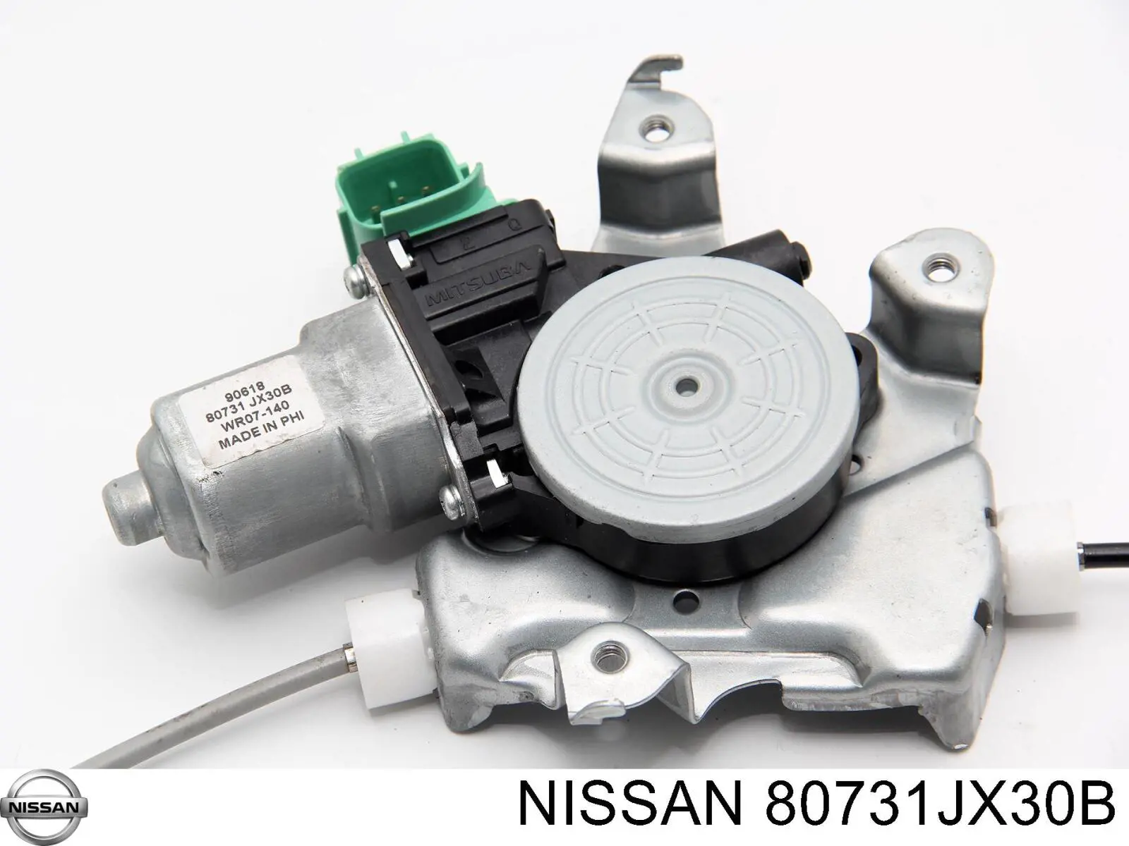 Мотор стеклоподъемника двери передней левой на Nissan Navara NP300 