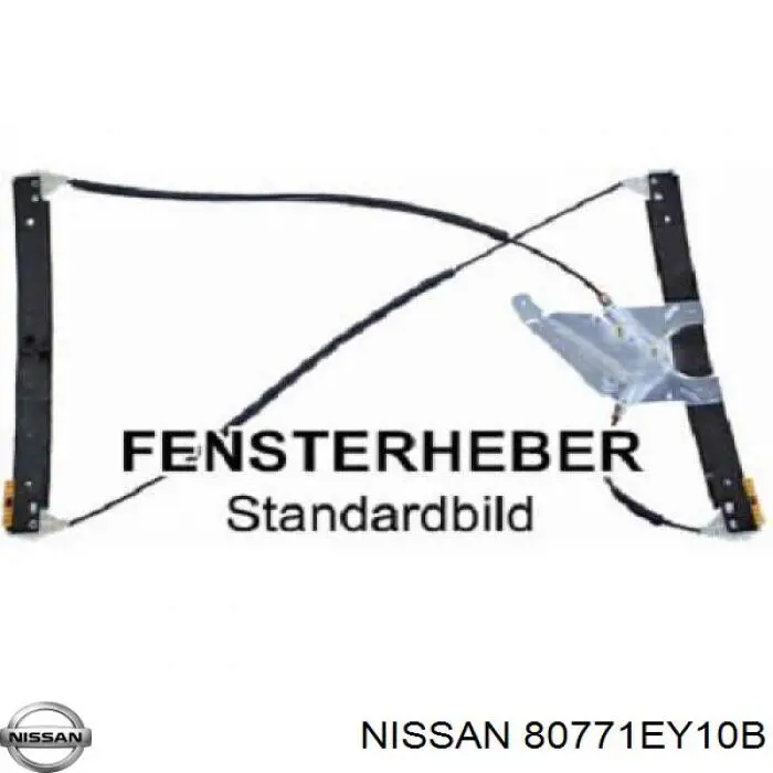 Стеклоподъемник передней левой двери 80771EY10B Nissan/Infiniti