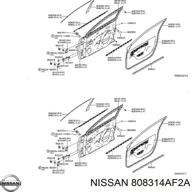  808314AF2A Nissan