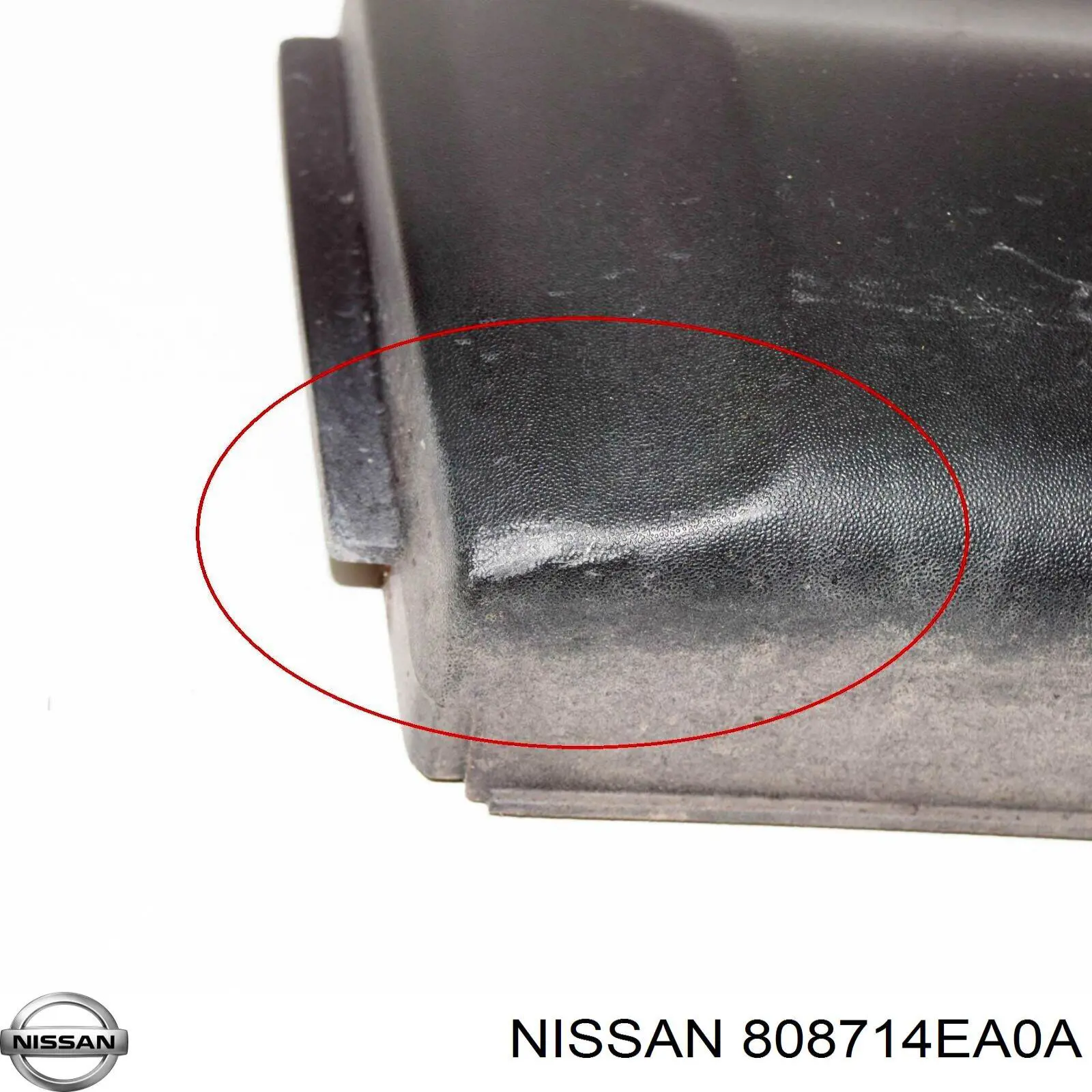 Молдинг двери передней левой Nissan/Infiniti 808714EA0A