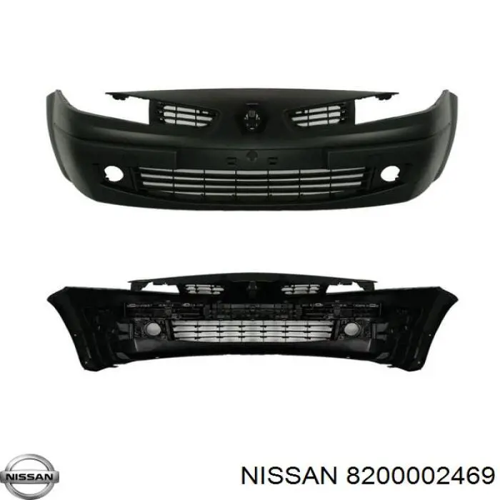 8200002469 Nissan luzes de nevoeiro esquerdas