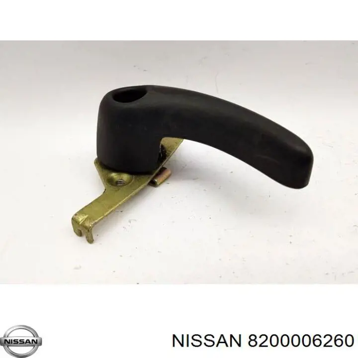 Ручка двери задней (распашной) правая внутренняя 8200006260 Nissan/Infiniti
