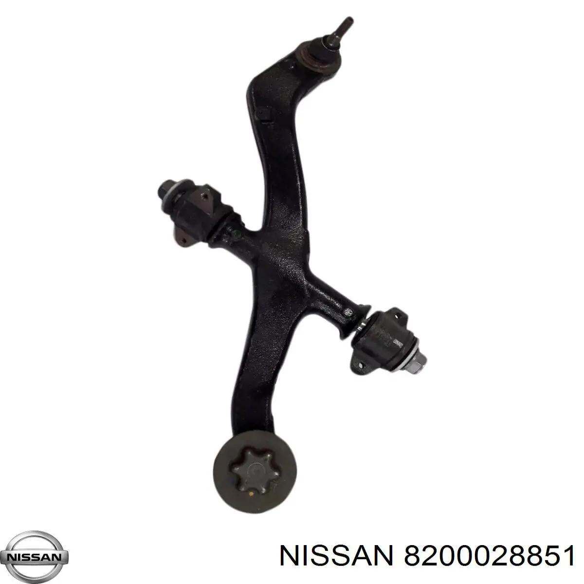 8200028851 Nissan braço oscilante superior esquerdo de suspensão dianteira