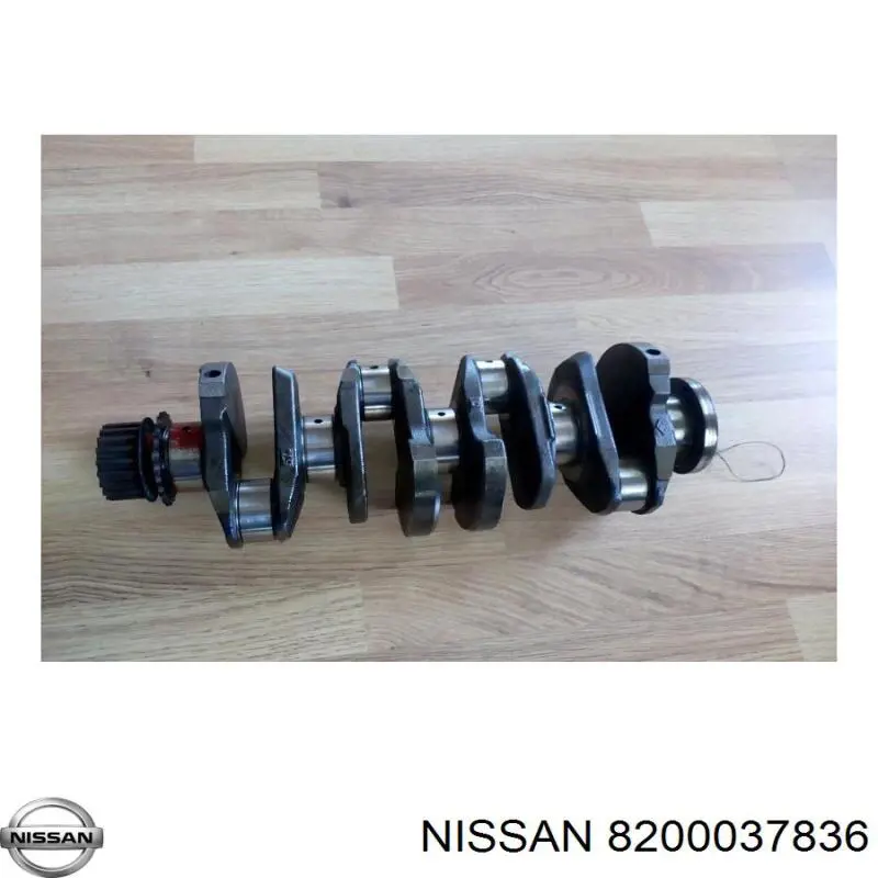 8200037836 Nissan коленвал двигателя