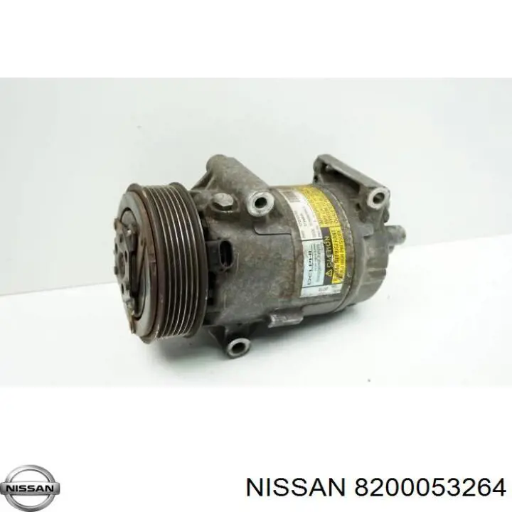 Компрессор кондиционера 8200053264 Nissan