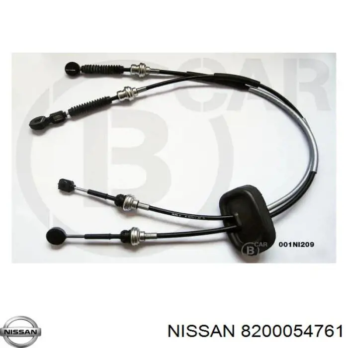 8200054761 Nissan cabo de mudança duplo