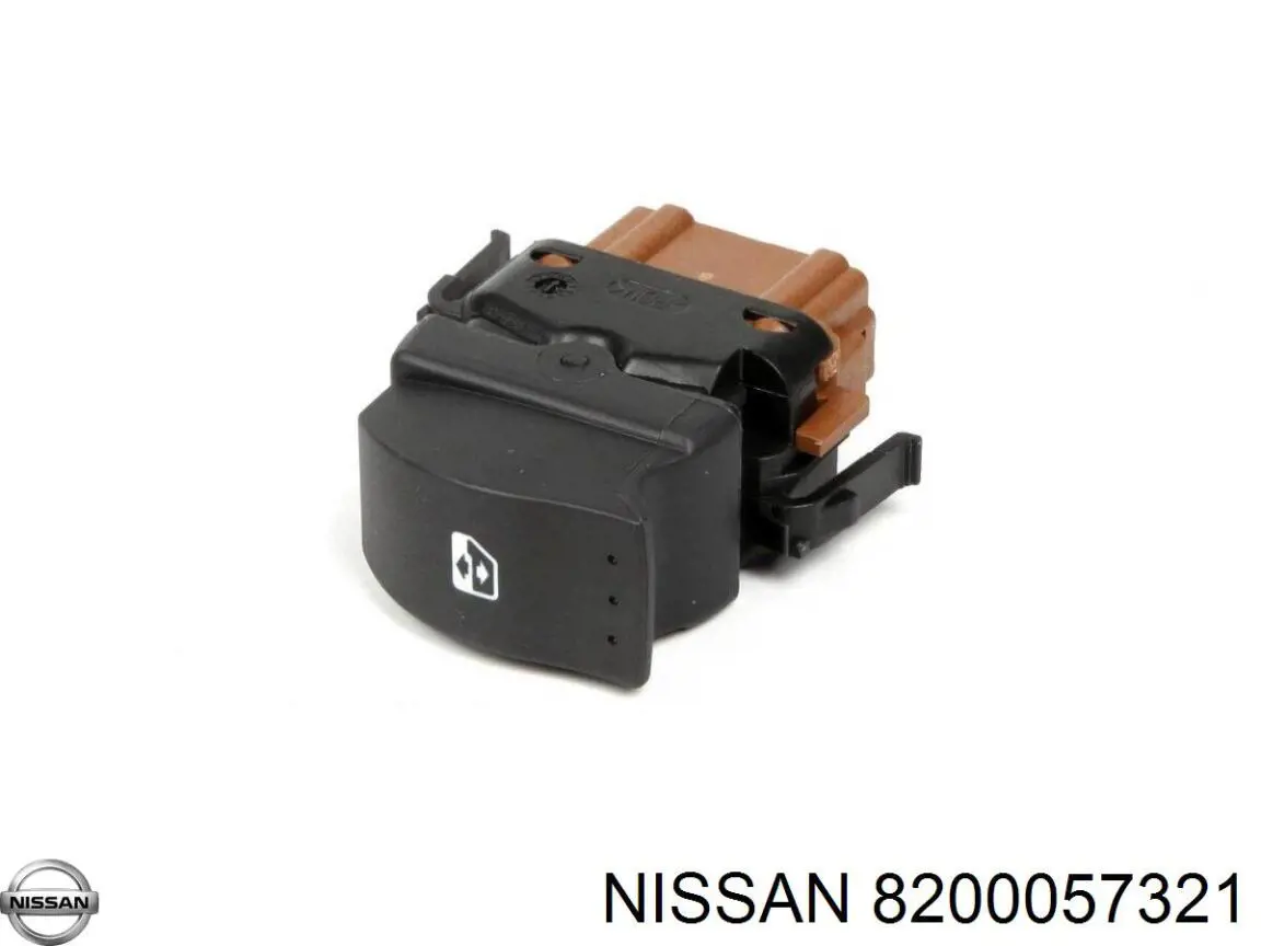 Кнопка включения мотора стеклоподъемника передняя правая на Nissan Primastar F4