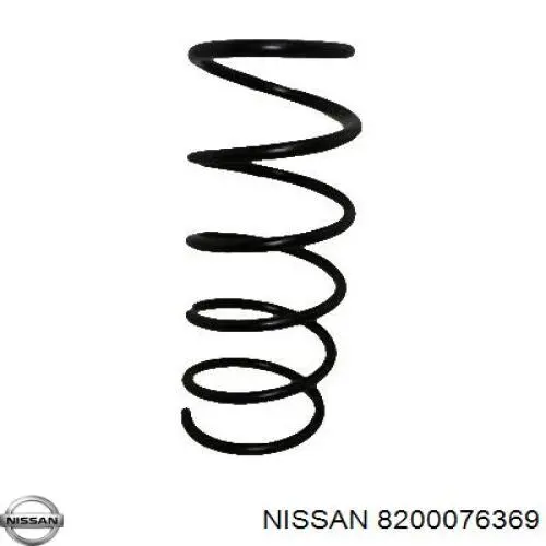 Передняя пружина 8200076369 Nissan