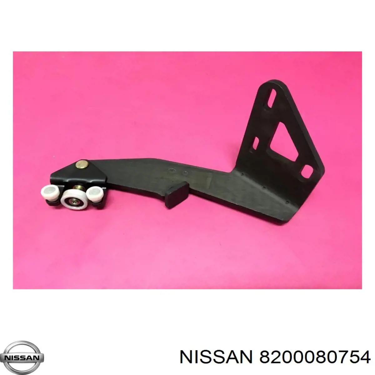 8200080754 Nissan rolo direito inferior da porta lateral (deslizante)