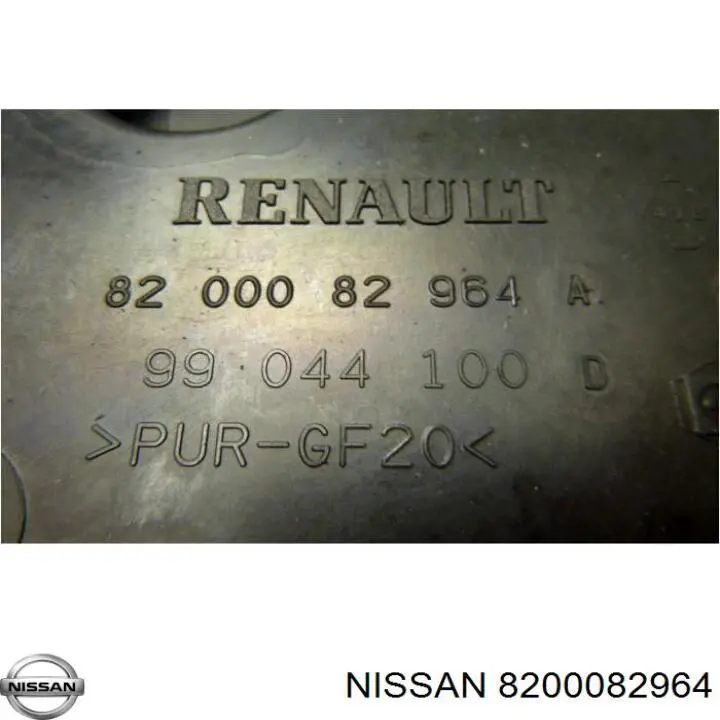 Защита ремня ГРМ 8200082964 Nissan/Infiniti