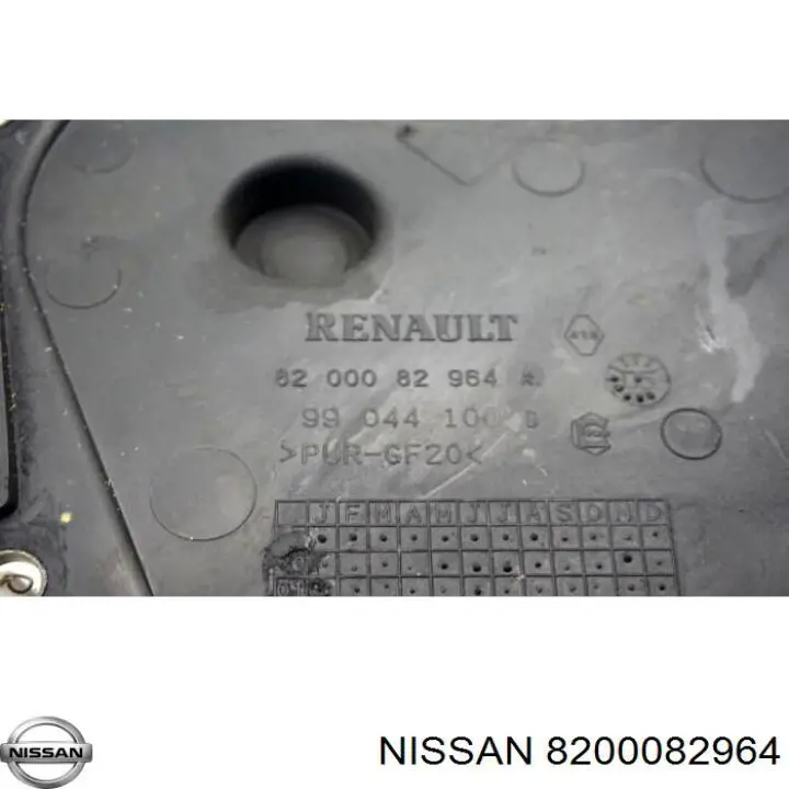 8200082964 Nissan/Infiniti Крышка ремня ГРМ