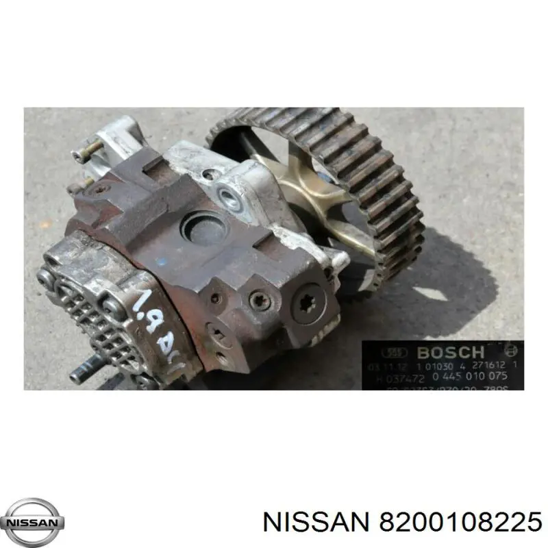 8200108225 Nissan насос топливный высокого давления (тнвд)