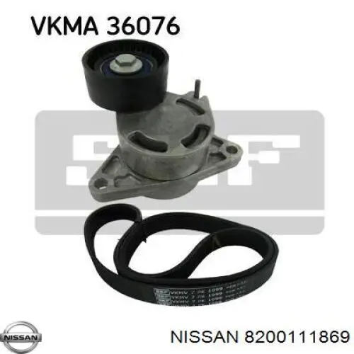 Купить 8200111869 Nissan/Infiniti Натяжитель приводного ремня