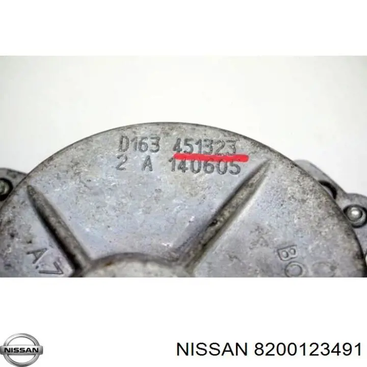 Вакуумный насос 8200123491 Nissan/Infiniti