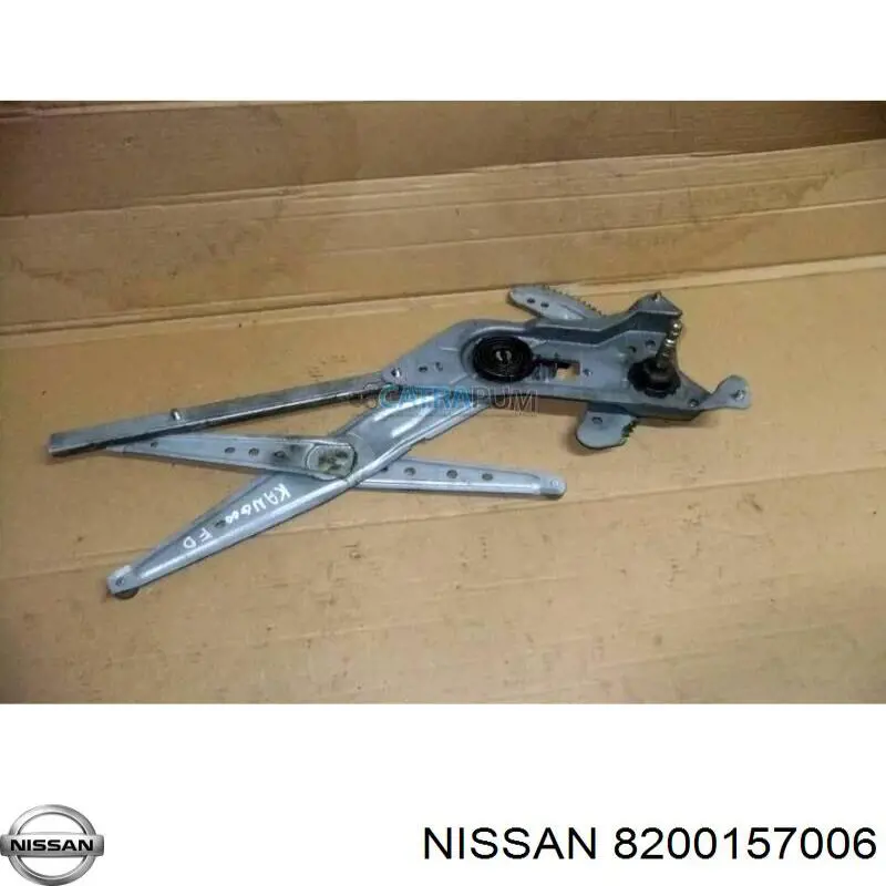 8200157006 Nissan mecanismo de acionamento de vidro da porta dianteira direita