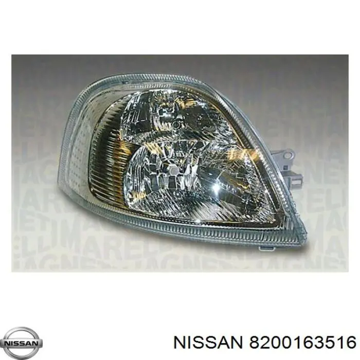 Фара левая 8200163516 Nissan