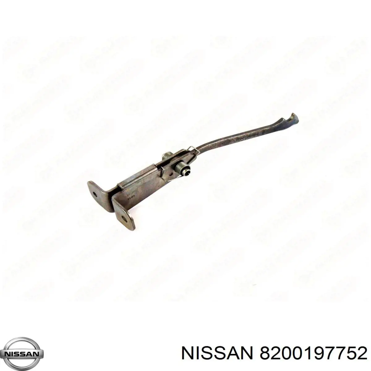 8200197752 Nissan limitador de abertura de porta da seção de bagagem (furgão)