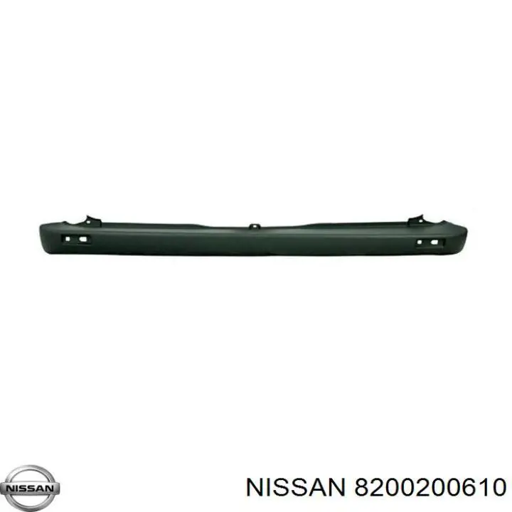 8200200610 Nissan бампер задний, центральная часть