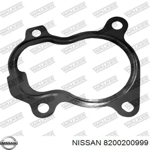 8200200999 Nissan/Infiniti Прокладка турбины выхлопных газов, впуск