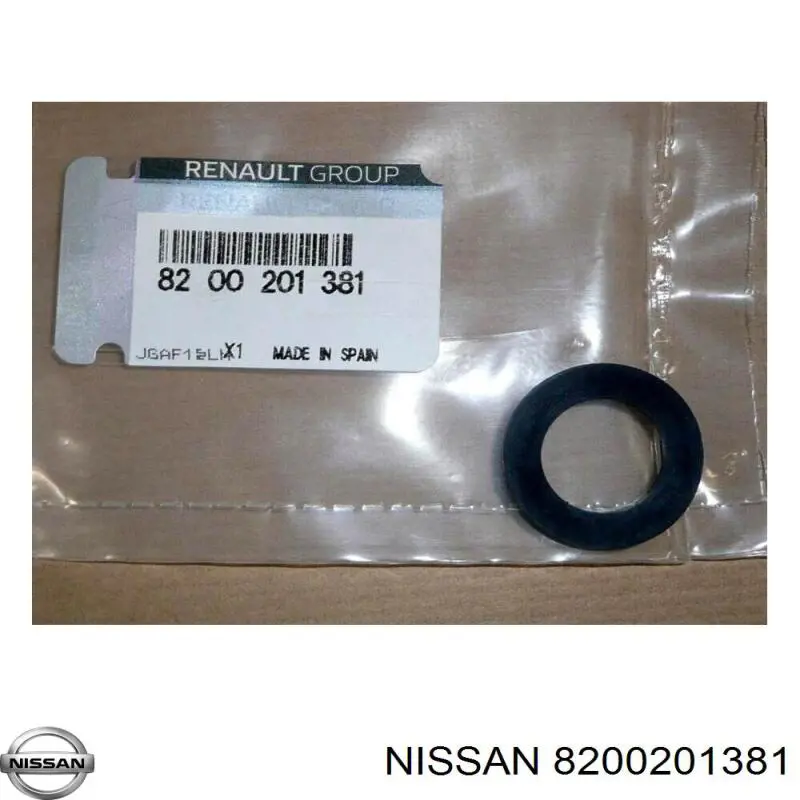 8200201381 Nissan vedante de rolha de panela da caixa automática de mudança