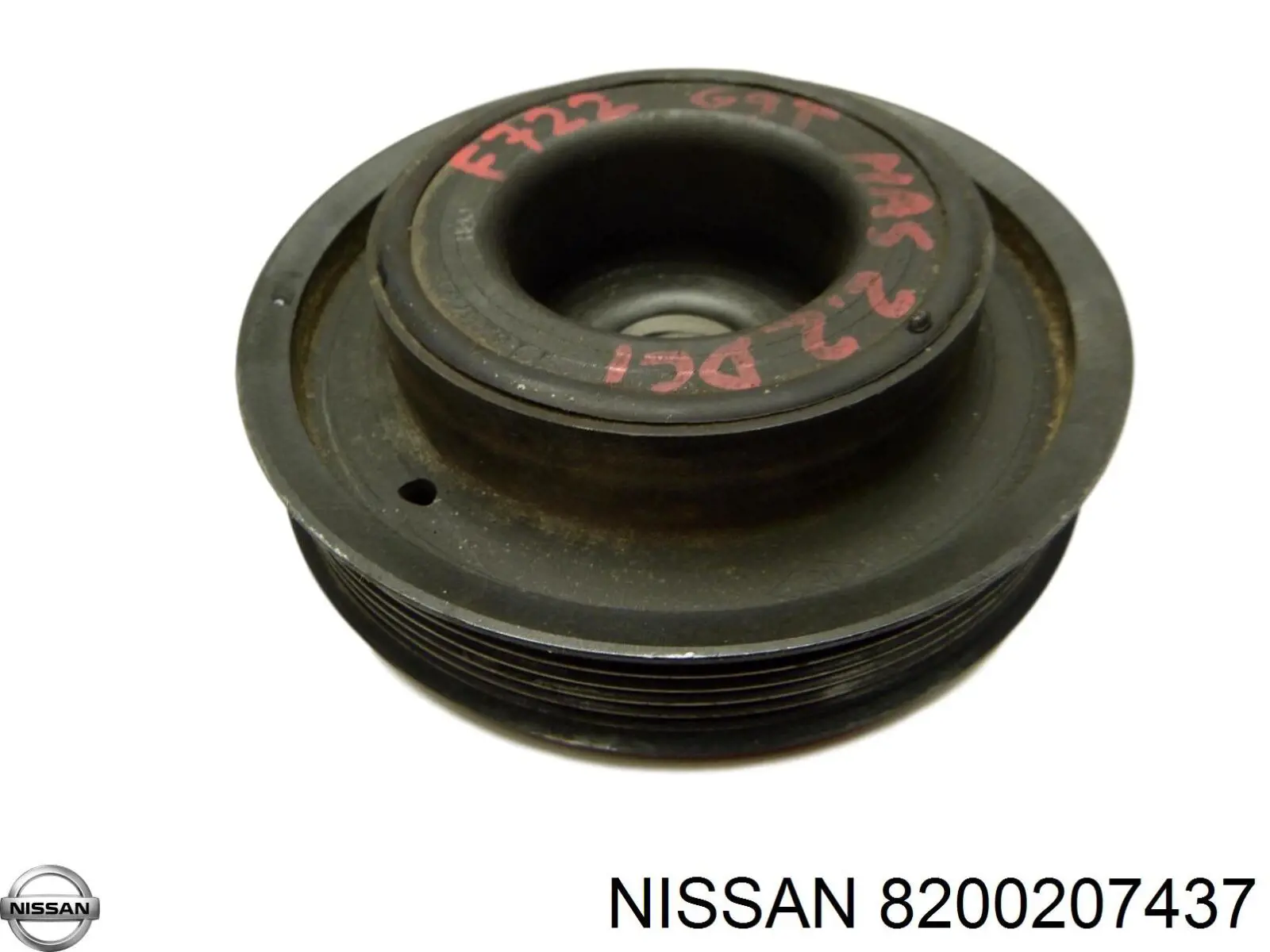 Шкив коленвала 8200207437 Nissan