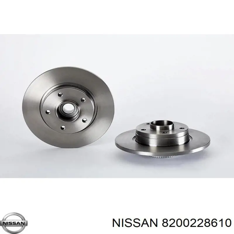 8200228610 Nissan тормозные диски