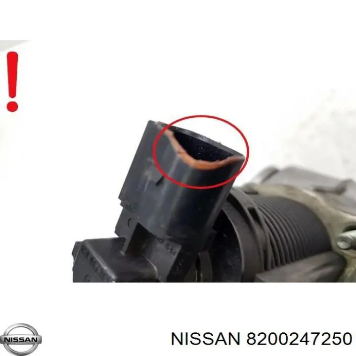 8200247250 Nissan/Infiniti Клапан рециркуляции отработавших газов EGR