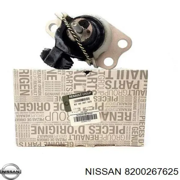 Подушка двигателя 8200267625 Nissan