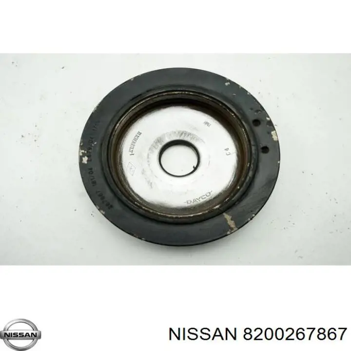 Шкив коленвала 8200267867 Nissan