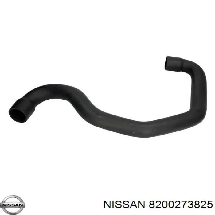 Правый шланг интеркуллера 8200273825 Nissan