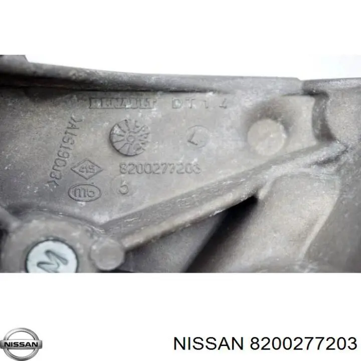 Купить 8200277203 Nissan/Infiniti Кронштейн подушки (опоры) двигателя левой