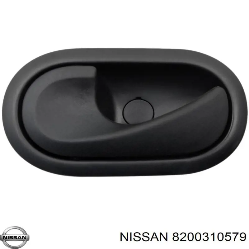 8200310579 Nissan maçaneta interna dianteira/traseira da porta esquerda