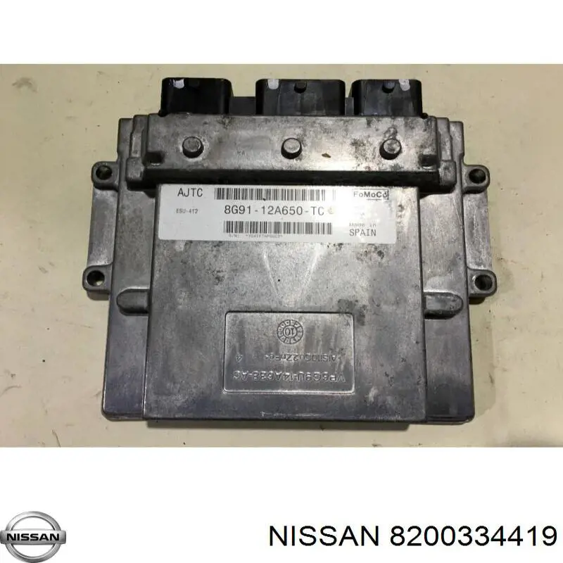 Купить R0410B034C Renault (RVI) Электронный блок управления двигателем