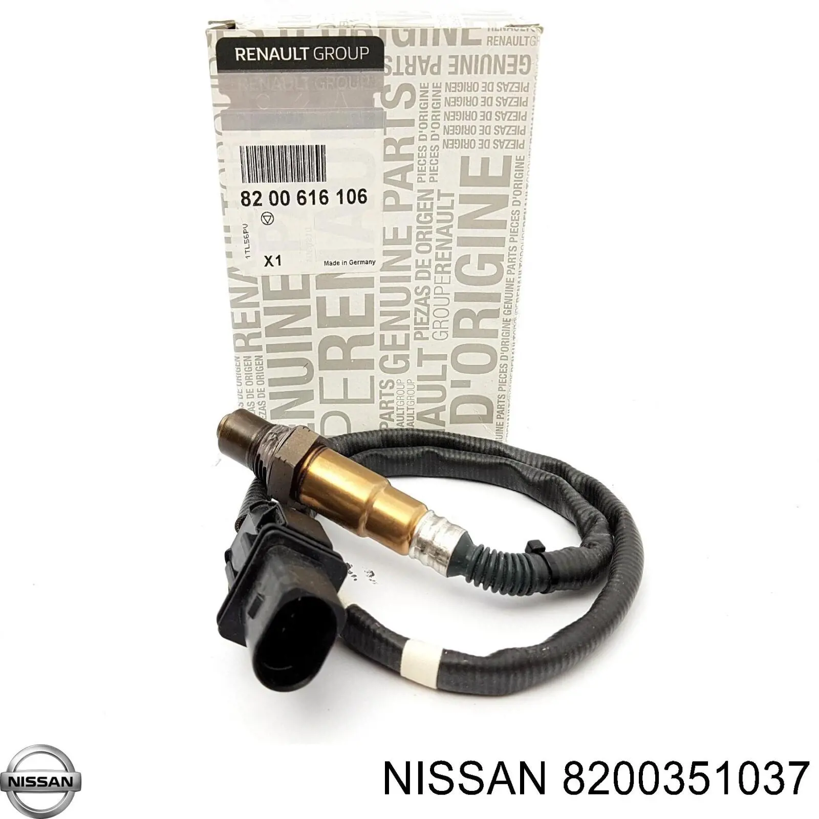 8200351037 Nissan/Infiniti Лямбда-зонд, датчик кислорода до катализатора