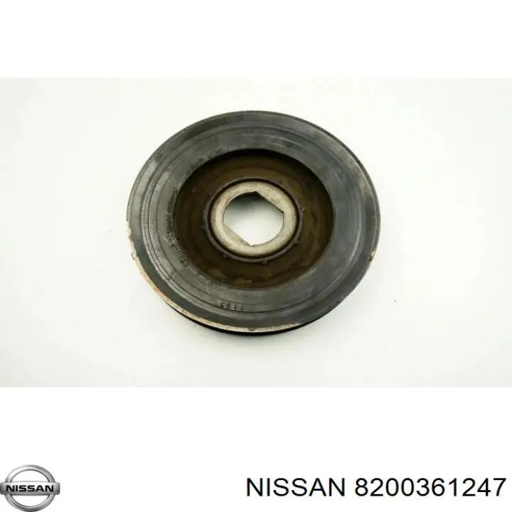 Купить 8200361247 Nissan/Infiniti Шкив-демпфер коленвала