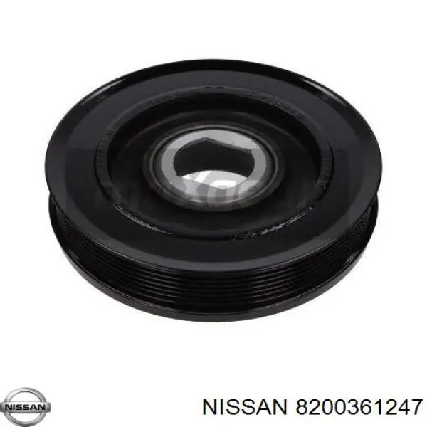 Шкив коленвала (демпфер) Nissan/Infiniti 8200361247 цена, от 111.93 USD