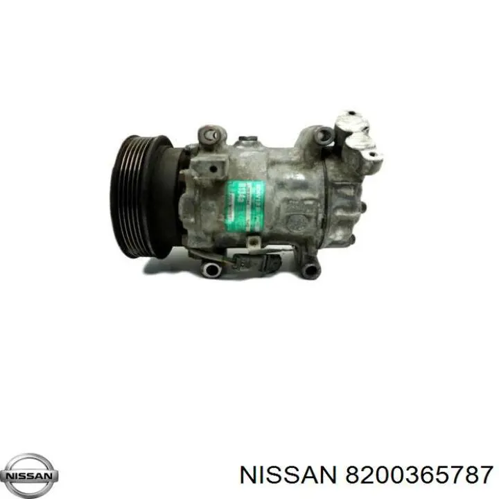 Компрессор кондиционера 8200365787 Nissan