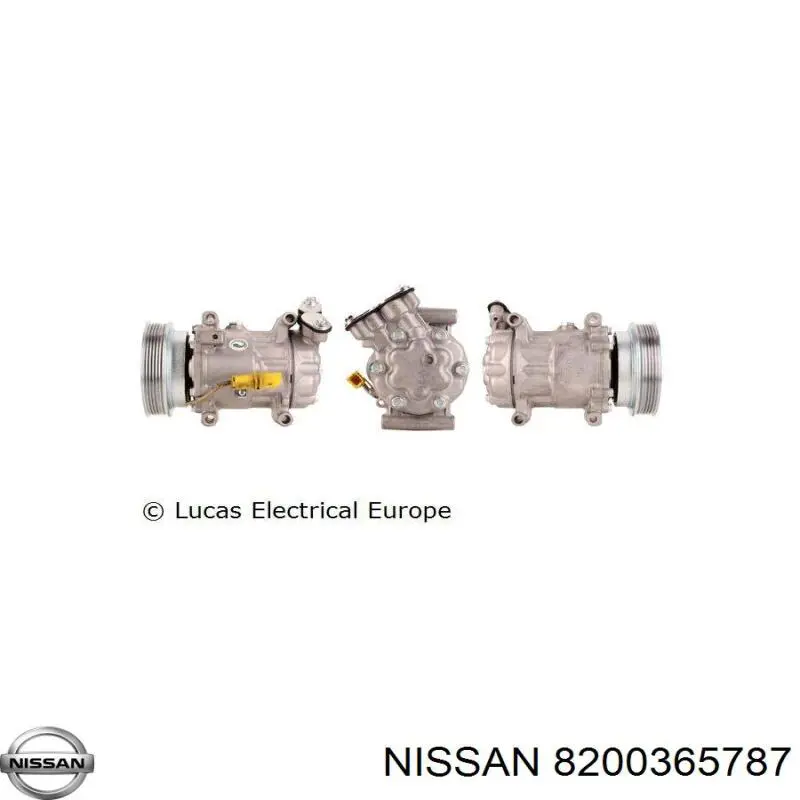 8200365787 Nissan/Infiniti Компрессор хладагента